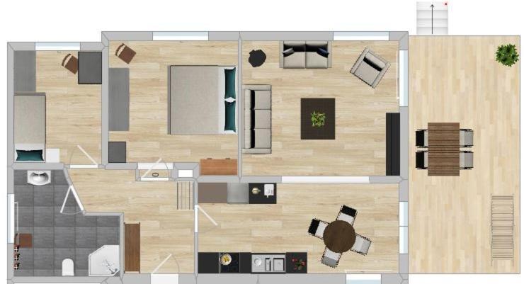 Appartamento Haus Landlust Edersee Esterno foto